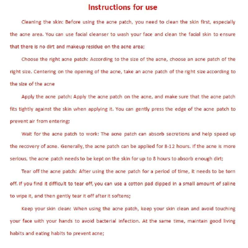 Gentle Facial Acne Spot Patches, Hydrocolloid Acne Pimple Patch, Comfort Invisible Acne Spot Patches, Skin Tag Hydrocolloid Pimple Patch for Blemish, Zits, Spots, Valentine'S Day Gift, Skincare Products