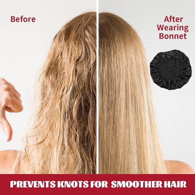 Hair Tool Set, 4 Counts/Set Professional Sleeping Hair Care & Styling Tool Set, Heatless Styling Tools for Women & Girls, Valentine'S Day Gift for Women