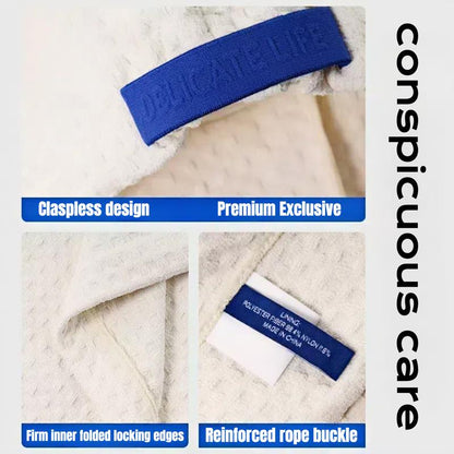 Microfiber Waffle Dry Hair Towel Hair Cap with Elastic Band, Super Soft, Super Absorbent, Quick Drying No Blow Drying Hair Towel, Hair Care Premium Towel , Suitable for Women'S Curly, Long and Thick Hair, Suitable for Beauty, Travel, Gift.