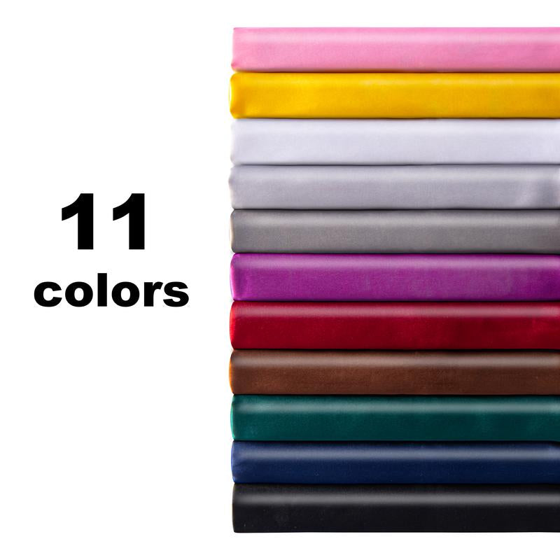 Bedsum Silky Satin Pillowcases for Hair and Skin, 2 Piece Ultra Soft and Cooling Pillow Cases