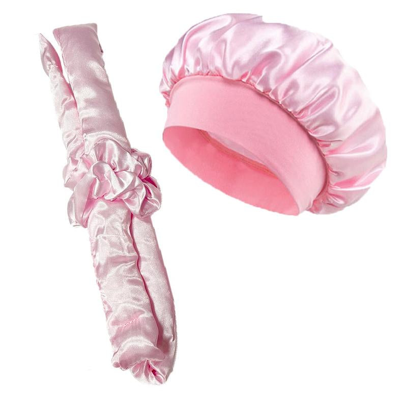 Hair Tool Set, 4 Counts/Set Professional Sleeping Hair Care & Styling Tool Set, Heatless Styling Tools for Women & Girls, Valentine'S Day Gift for Women