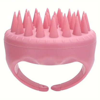 Silicone Scalp Massager Shampoo Brush